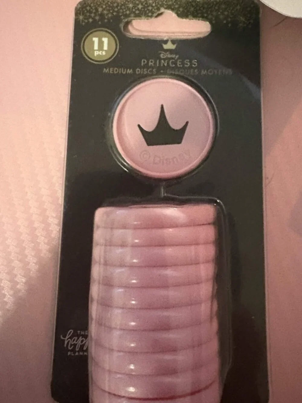 Princess Disney Pink Medium Discs by The Happy Planner